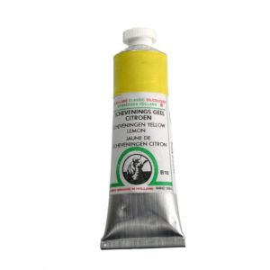 OH09.010 Schev Lemon Yellow Oil Colour 40ml Old Holland