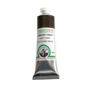 OH09.070 Burnt Umber Oil Colour 40ml Old Holland